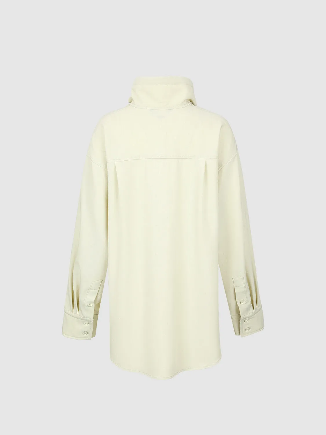 Wide Lapel Button Up Shirts sold by Urban Revivo product image thumbnail 2