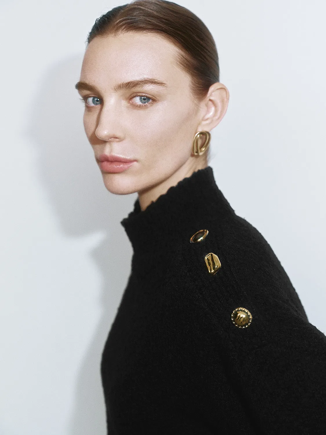 Turtle Neck Knitted T-Shirts sold by Urban Revivo product image thumbnail 5