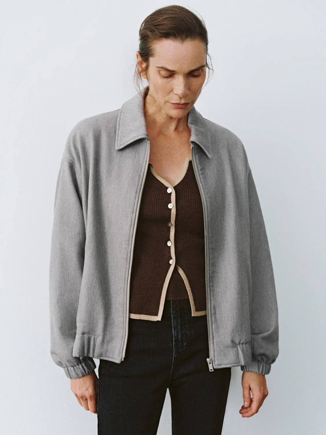 Zip Up Drawstring Hem Jackets sold by Urban Revivo