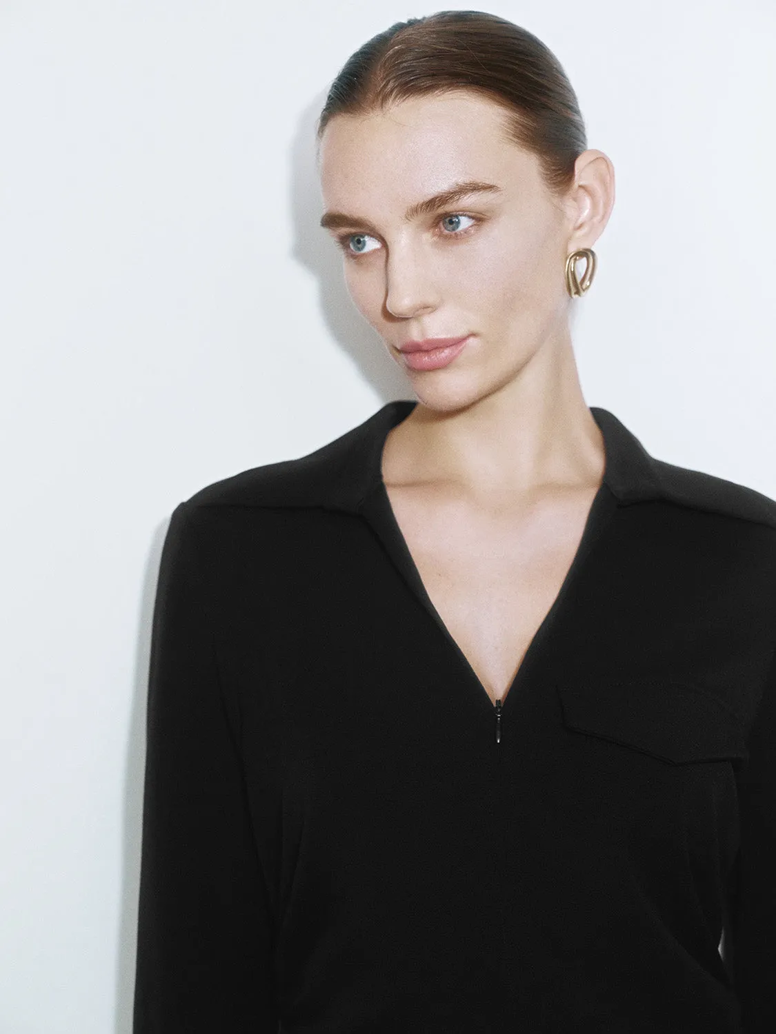 V Neck Straight Dresses sold by Urban Revivo product image thumbnail 5