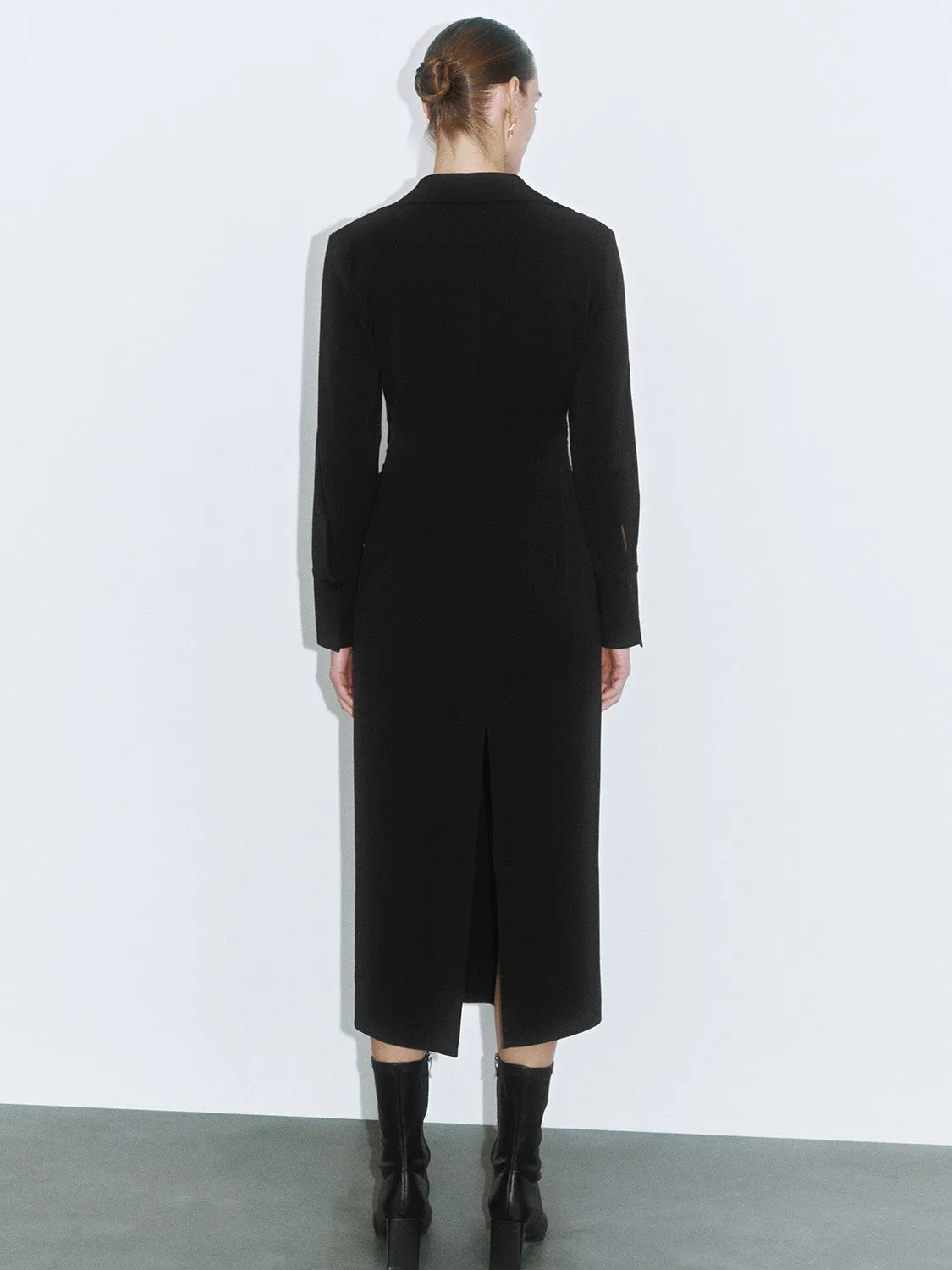 V Neck Straight Dresses sold by Urban Revivo product image thumbnail 3