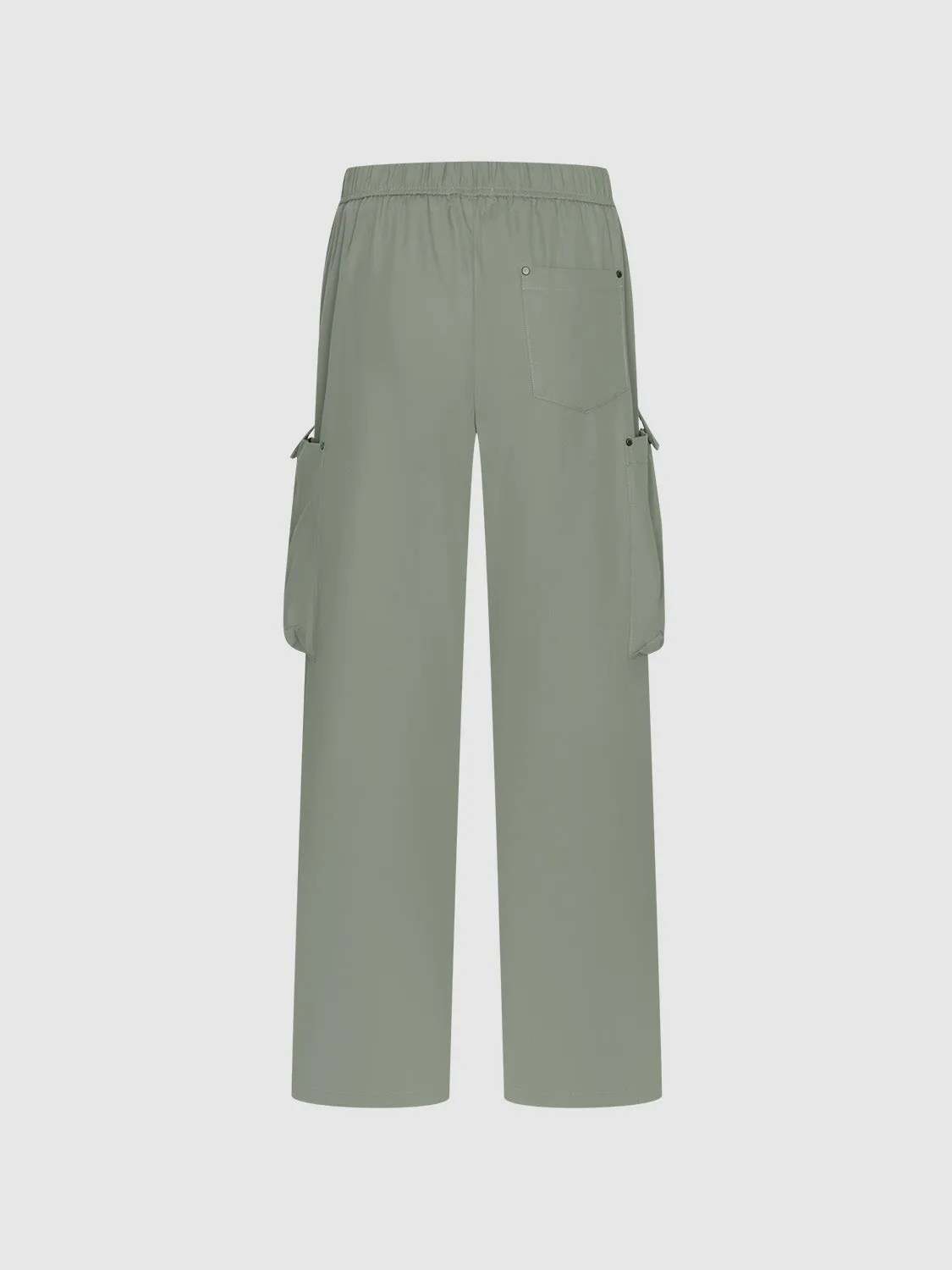 Wide-Leg Cargo Pants sold by Urban Revivo product image thumbnail 2