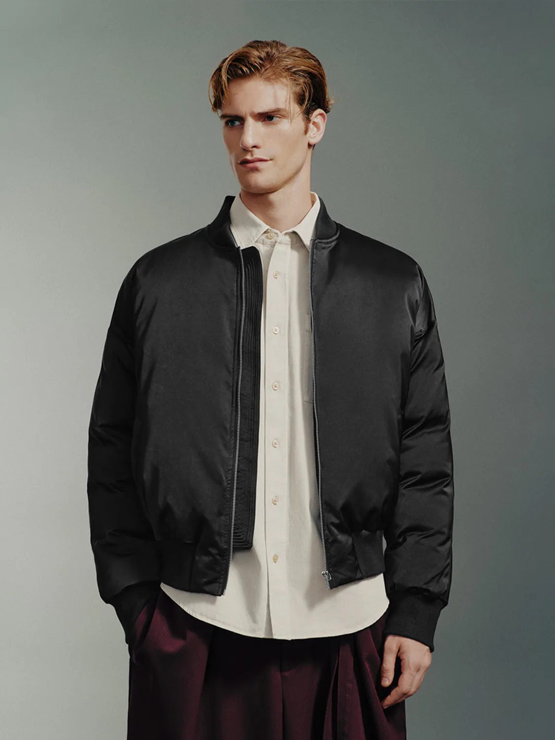 Zip Up Padded Coats sold by Urban Revivo