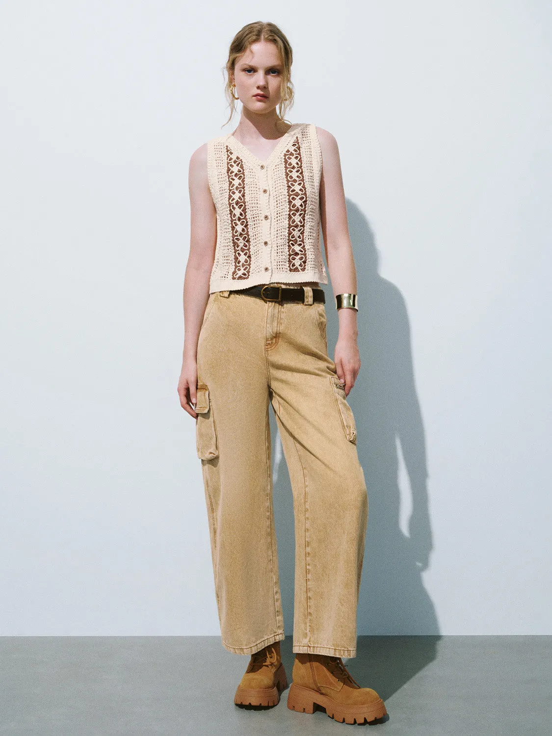 Side Pocket Denim Jeans sold by Urban Revivo product image thumbnail 5