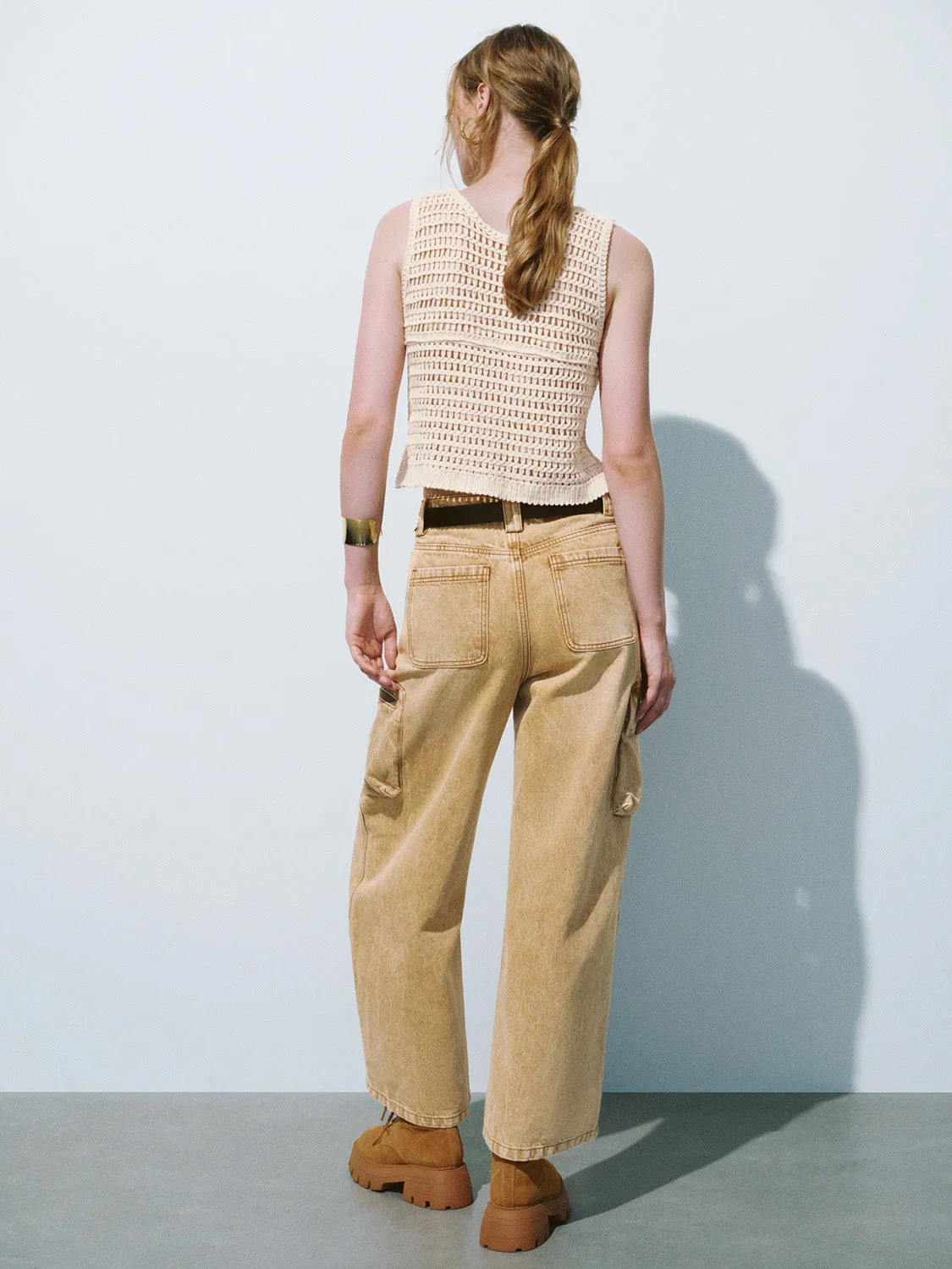 Side Pocket Denim Jeans sold by Urban Revivo product image thumbnail 4