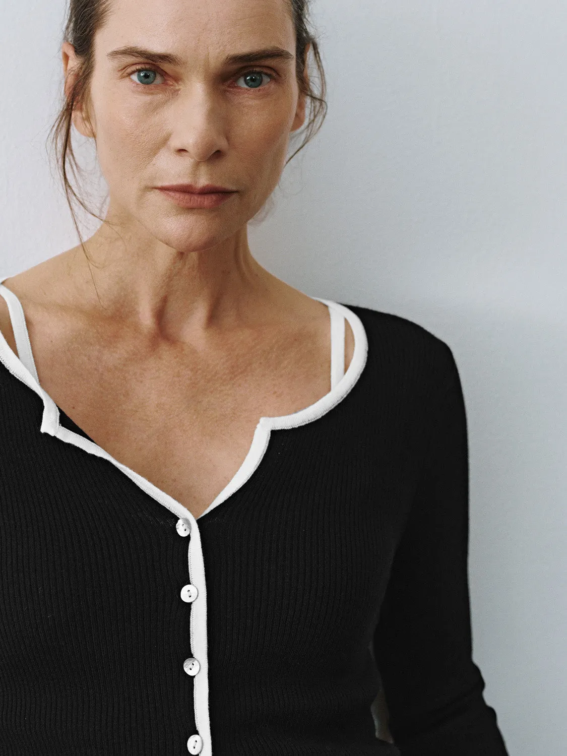 Skinny Knitted Cardigans sold by Urban Revivo product image thumbnail 5