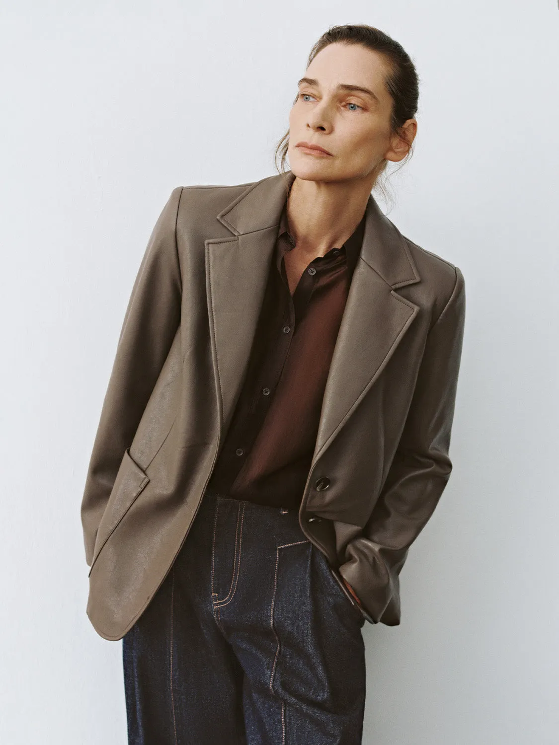 Single Breasted Leather Jackets sold by Urban Revivo