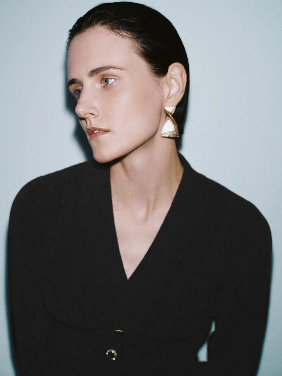 Skinny Ruffle Hem Knitted T-Shirts sold by Urban Revivo product image thumbnail 5