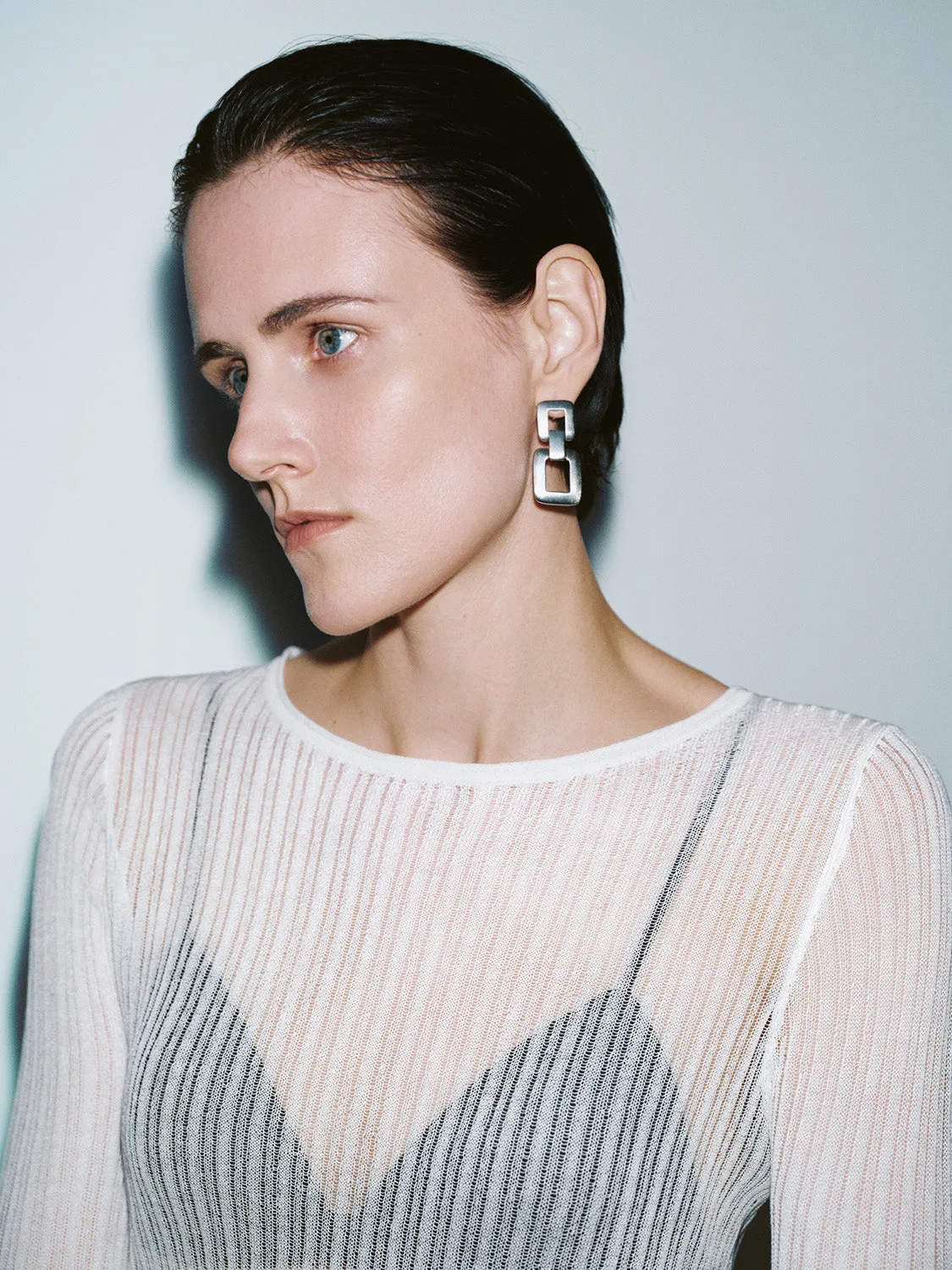 Skinny Knitted T-Shirts sold by Urban Revivo product image thumbnail 5