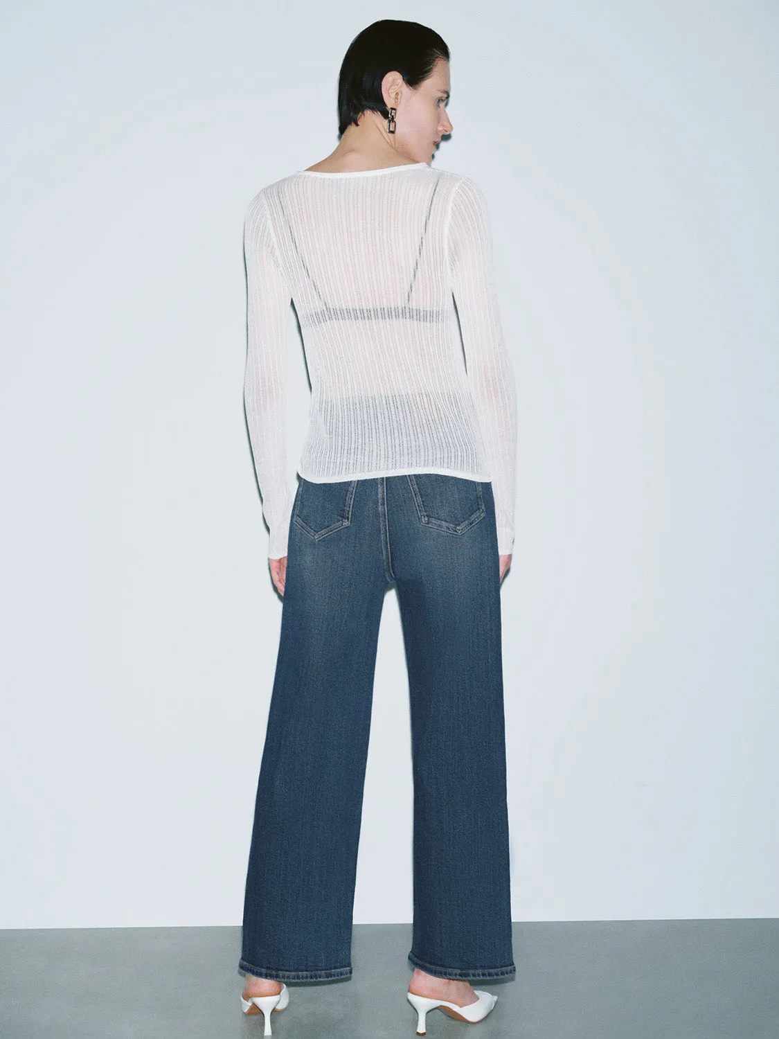 Skinny Knitted T-Shirts sold by Urban Revivo product image thumbnail 3