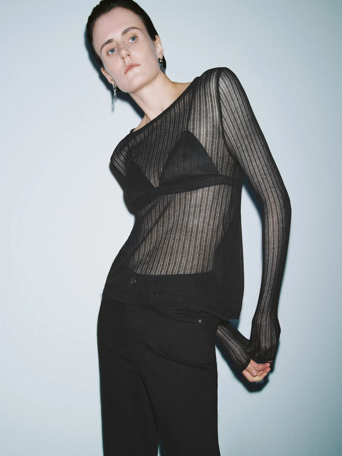 Skinny Knitted T-Shirts sold by Urban Revivo