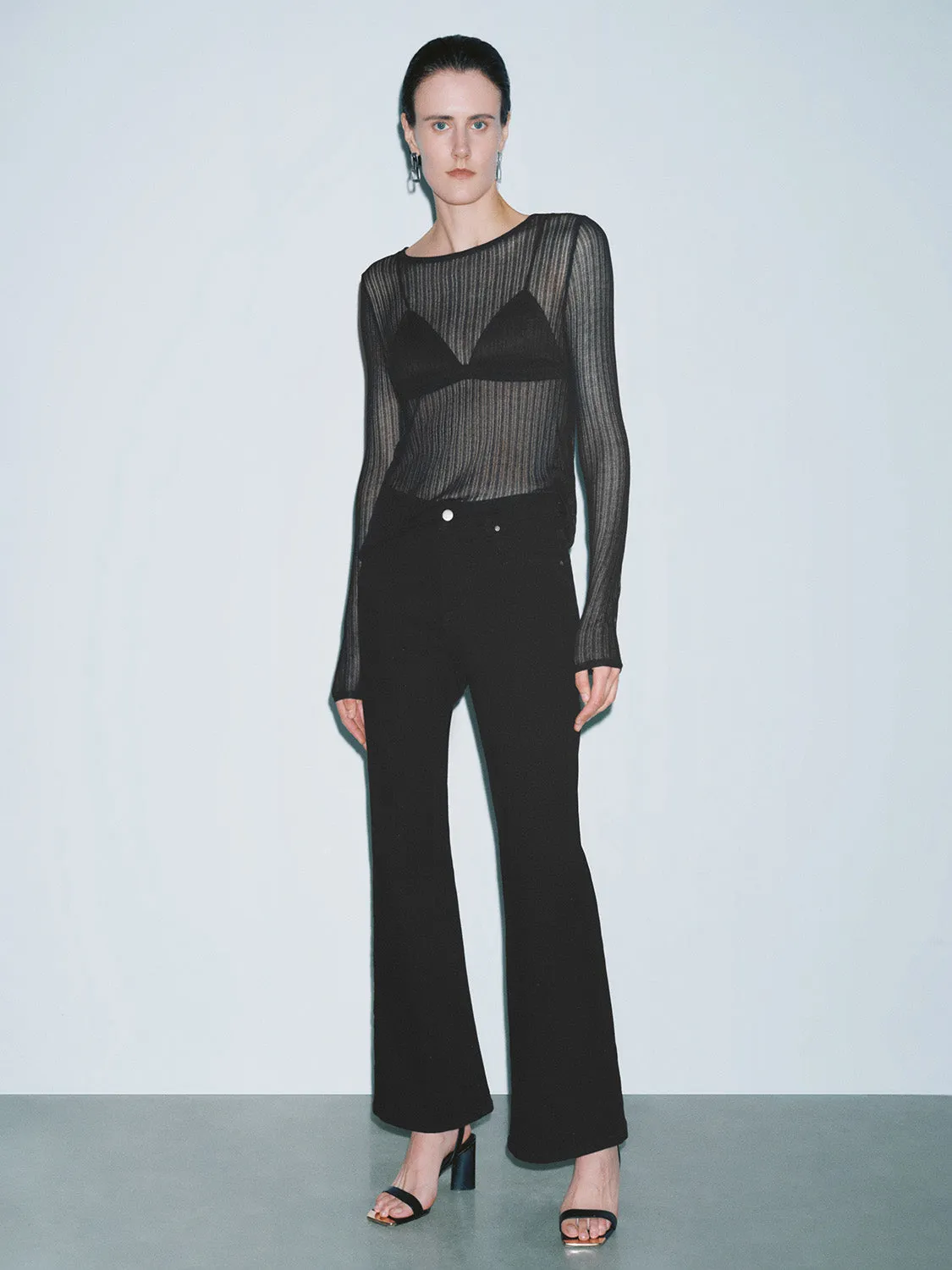 Skinny Knitted T-Shirts sold by Urban Revivo product image thumbnail 4