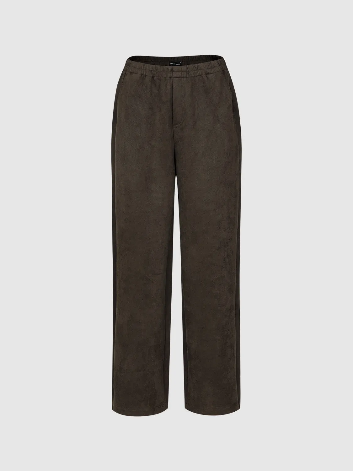 Slant Pocket Wide-Leg Pants sold by Urban Revivo product image thumbnail 3
