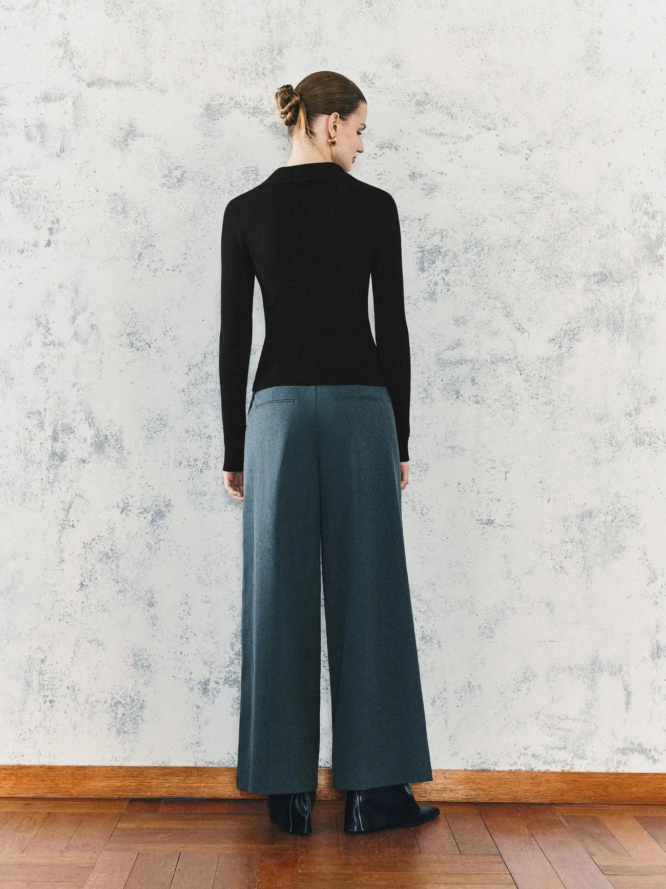 Skinny Cropped Knitted Cardigans sold by Urban Revivo product image thumbnail 5