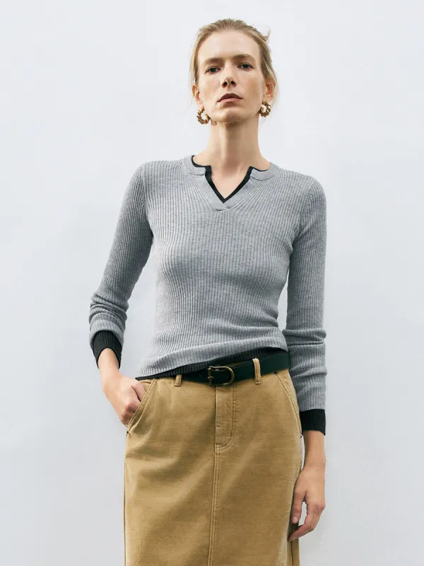 Skinny Knitted T-Shirts sold by Urban Revivo