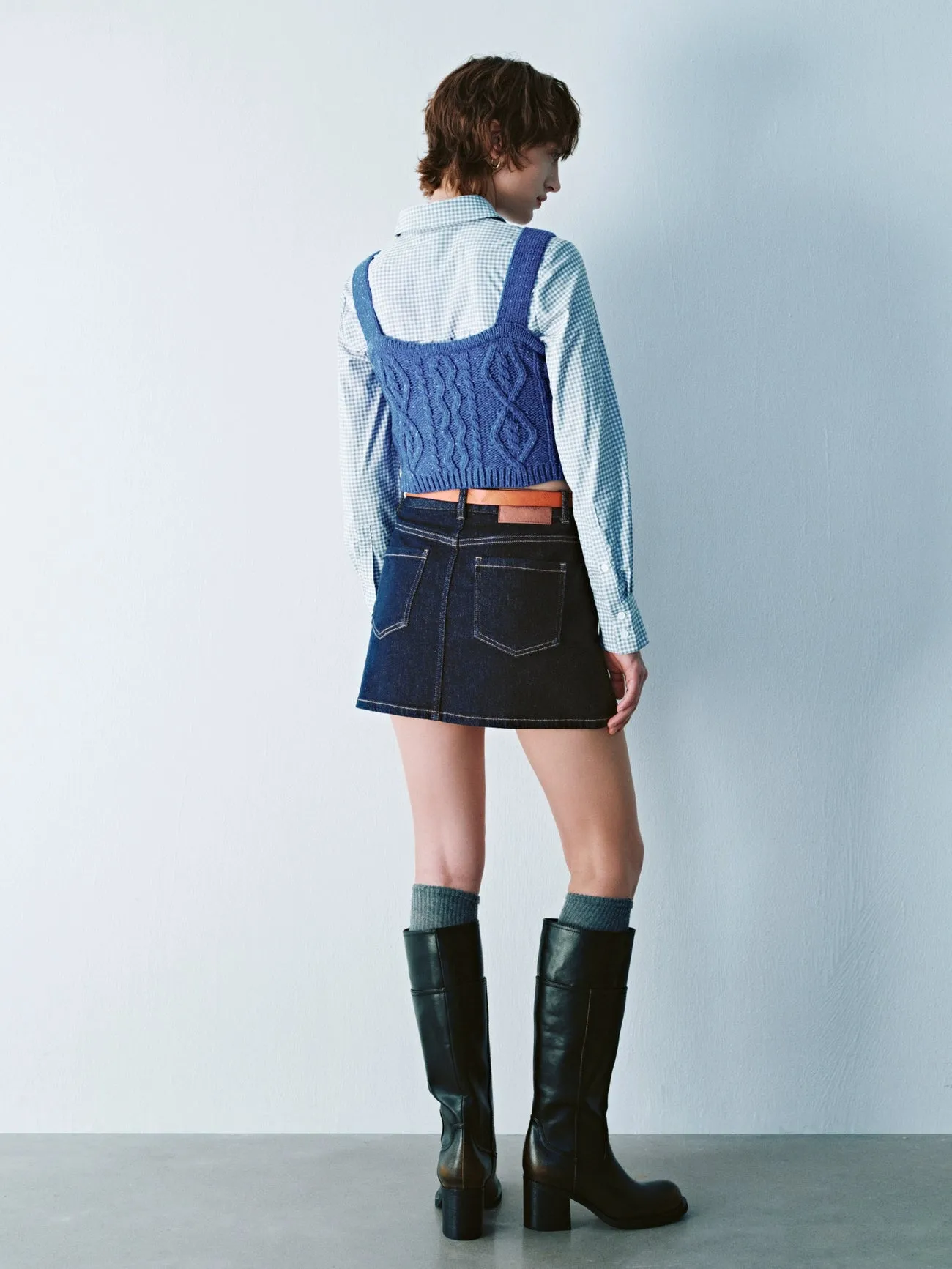 Skinny Knitted T-Shirts sold by Urban Revivo product image thumbnail 5