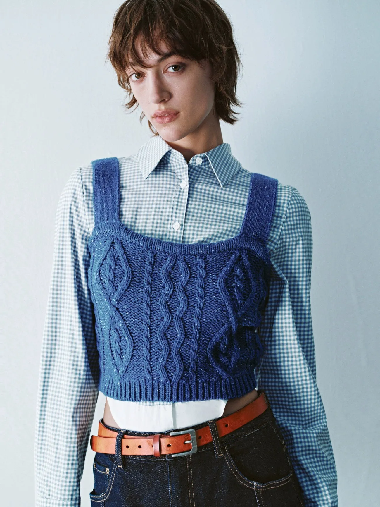 Skinny Knitted T-Shirts sold by Urban Revivo product image thumbnail 3