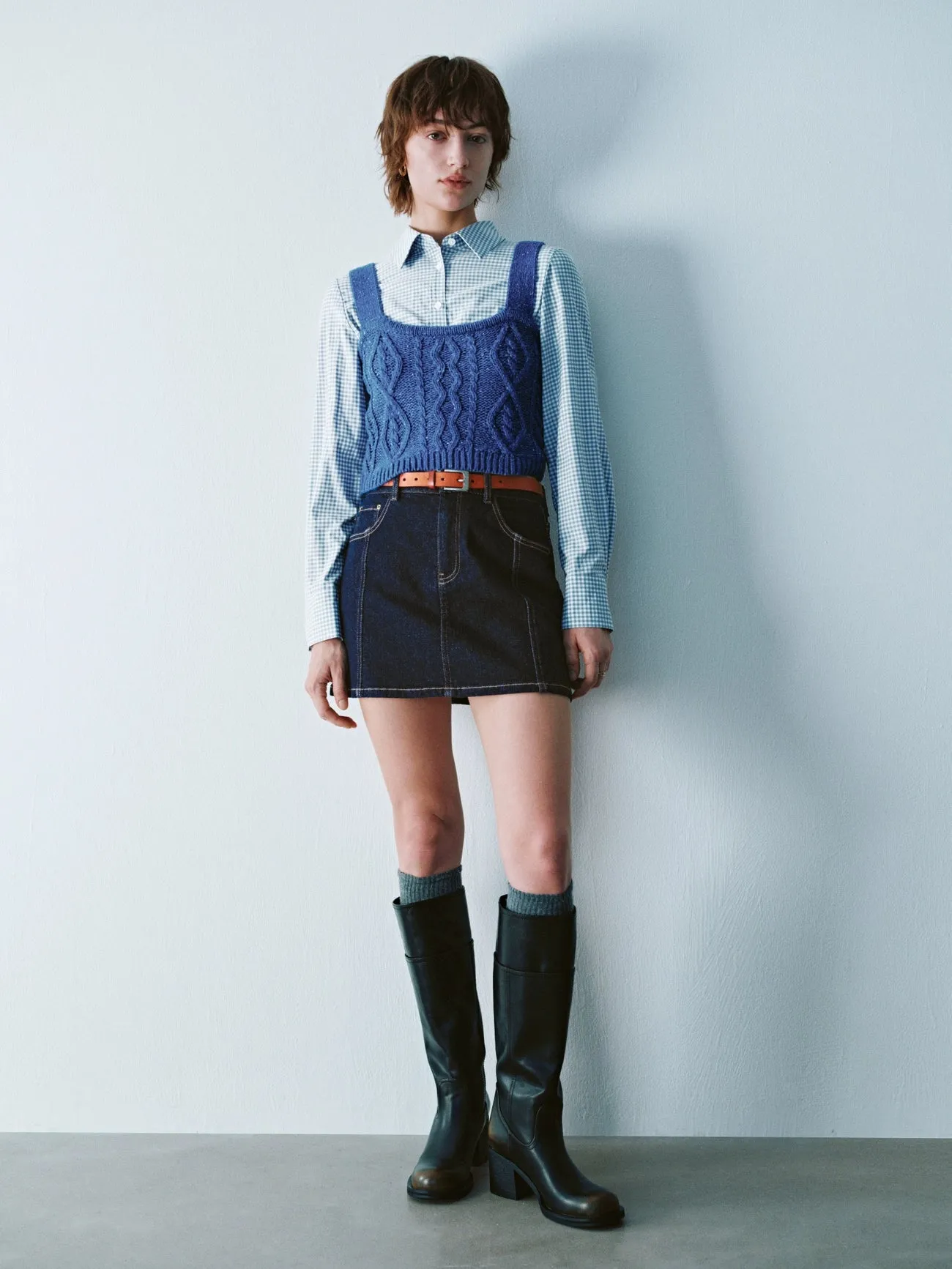 Skinny Knitted T-Shirts sold by Urban Revivo