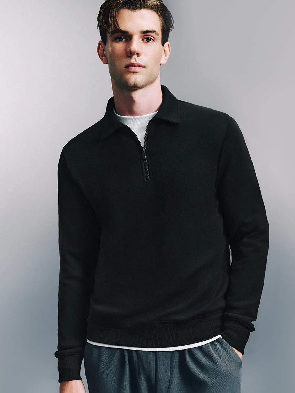 Shirt Collar Regular Polo Shirts sold by Urban Revivo product image thumbnail 5