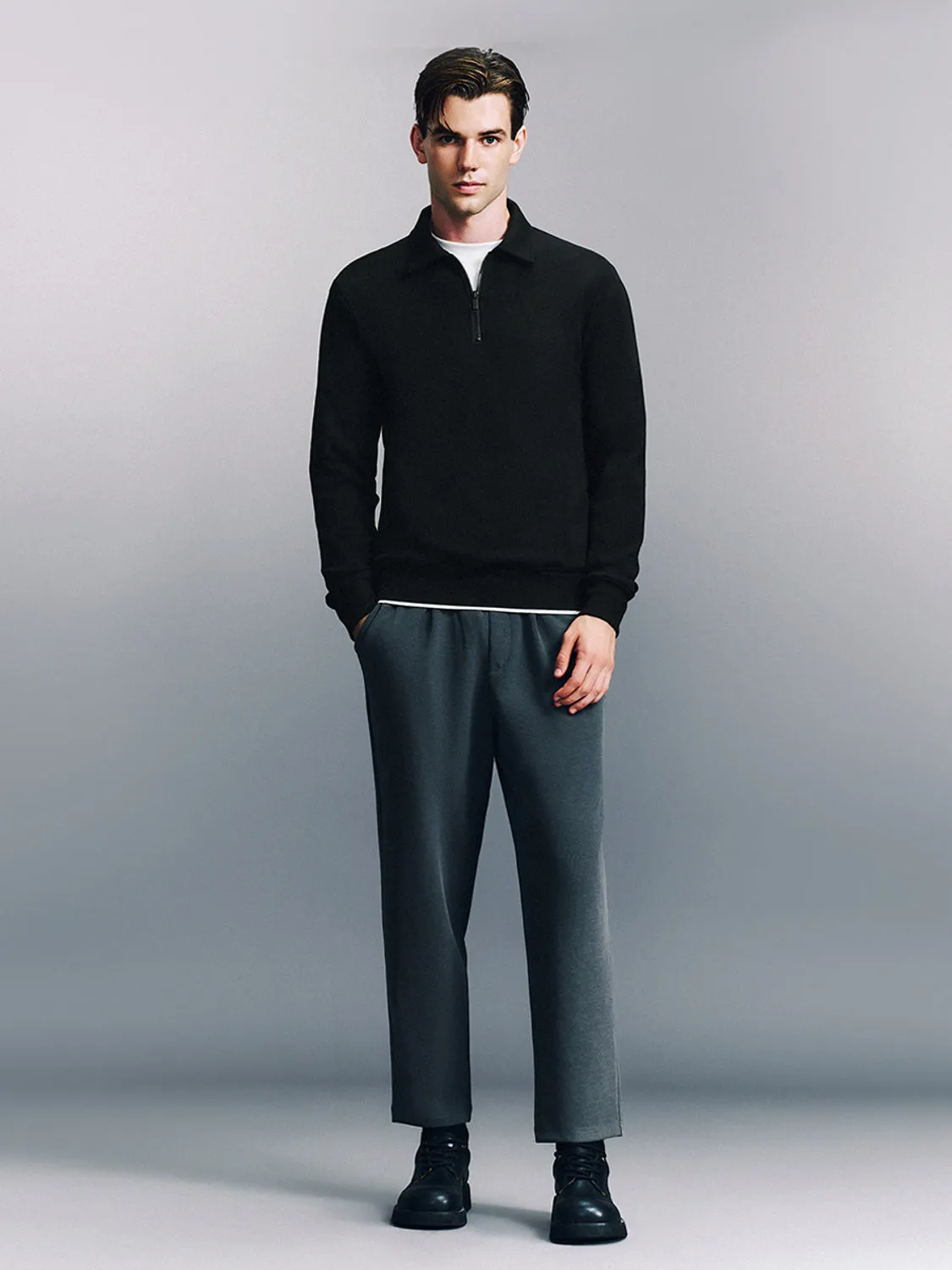 Shirt Collar Regular Polo Shirts sold by Urban Revivo product image thumbnail 4