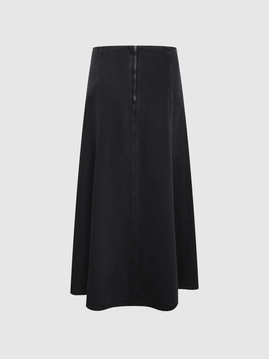 Regular Denim Skirts sold by Urban Revivo product image thumbnail 2