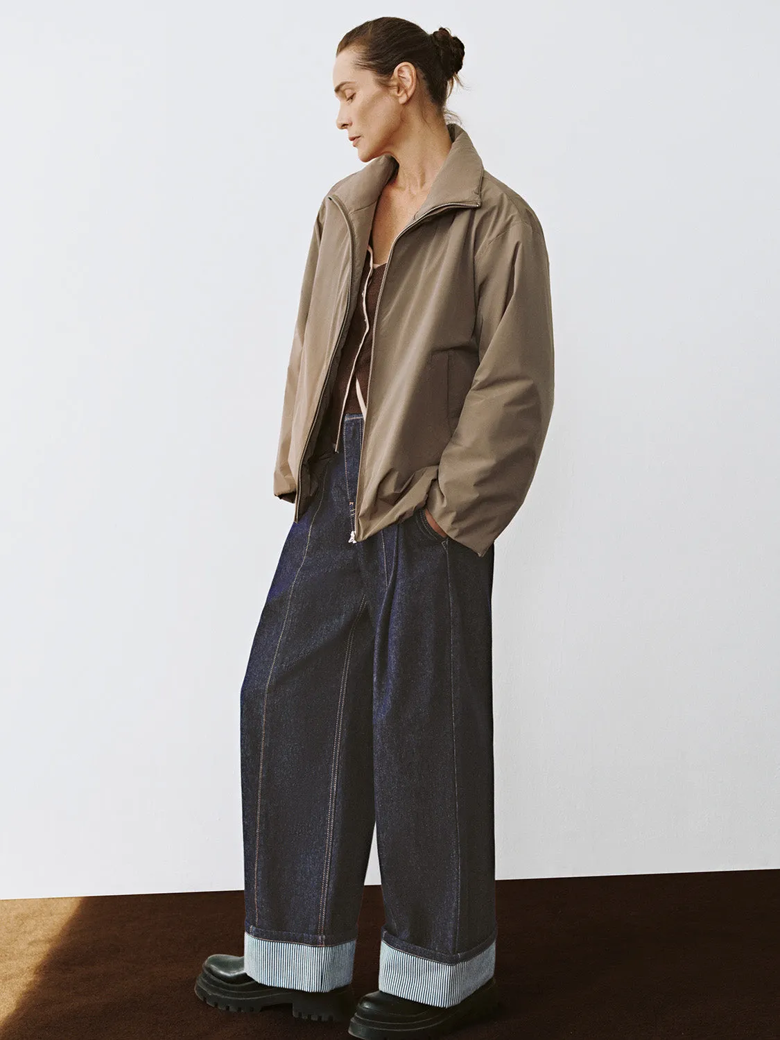 Shirt Collar Padded Coats sold by Urban Revivo product image thumbnail 4