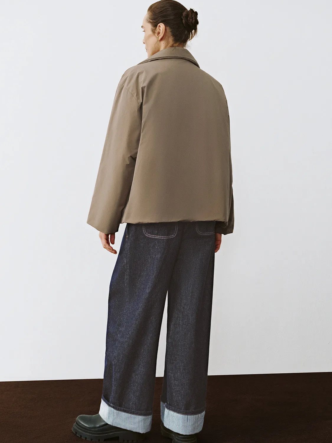 Shirt Collar Padded Coats sold by Urban Revivo product image thumbnail 3