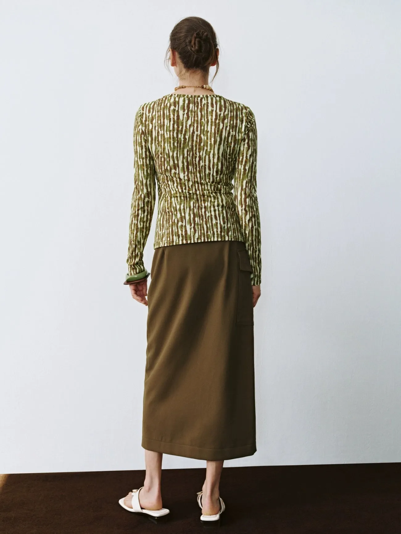 Regular Long Sleeve T-Shirts sold by Urban Revivo product image thumbnail 5