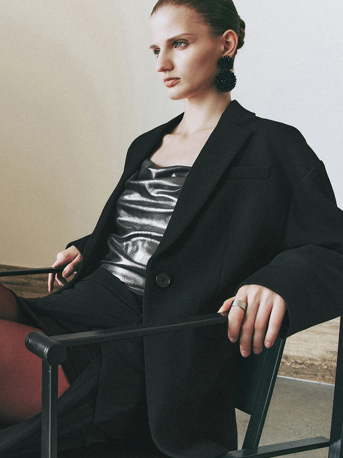 Regular Outerwear Blazers sold by Urban Revivo product image thumbnail 2