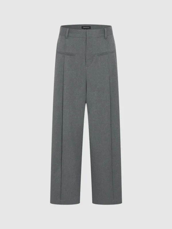 Regular Wide-Leg Pants sold by Urban Revivo