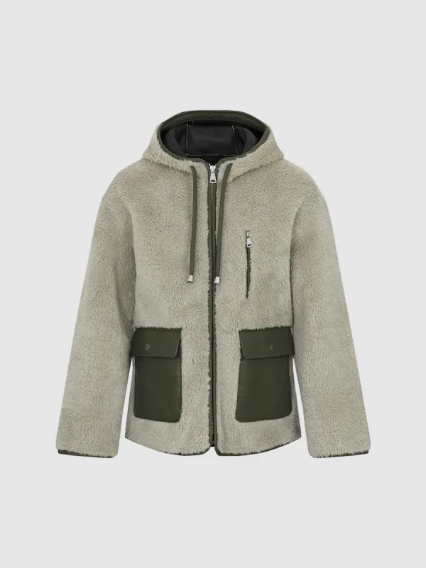 Sherpa Fleece Jackets sold by Urban Revivo