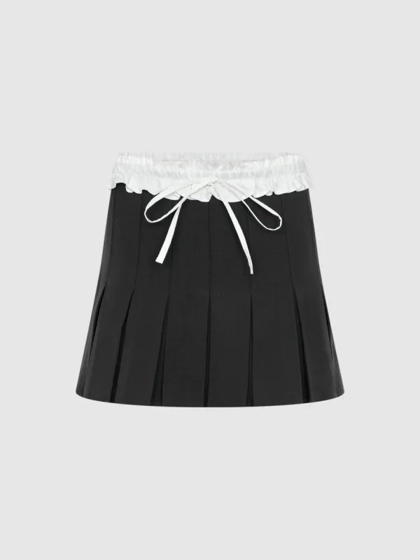 Pleated A-Line Skirts sold by Urban Revivo