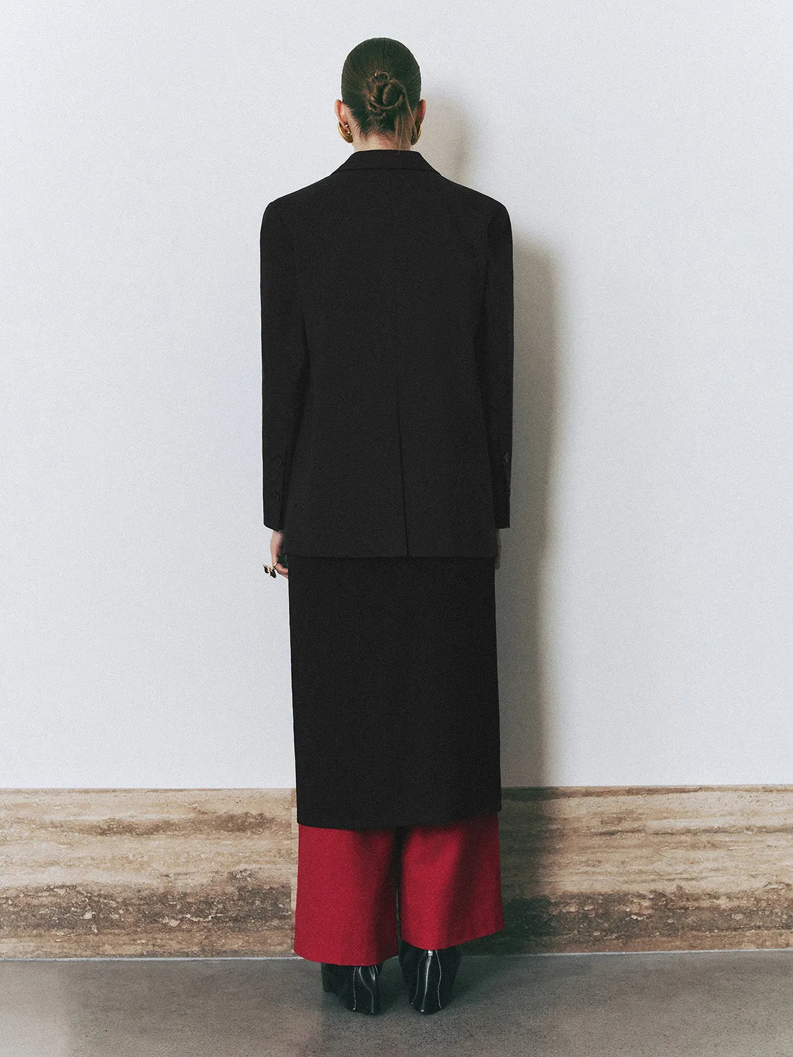 Notched Collar Blazers sold by Urban Revivo product image thumbnail 3