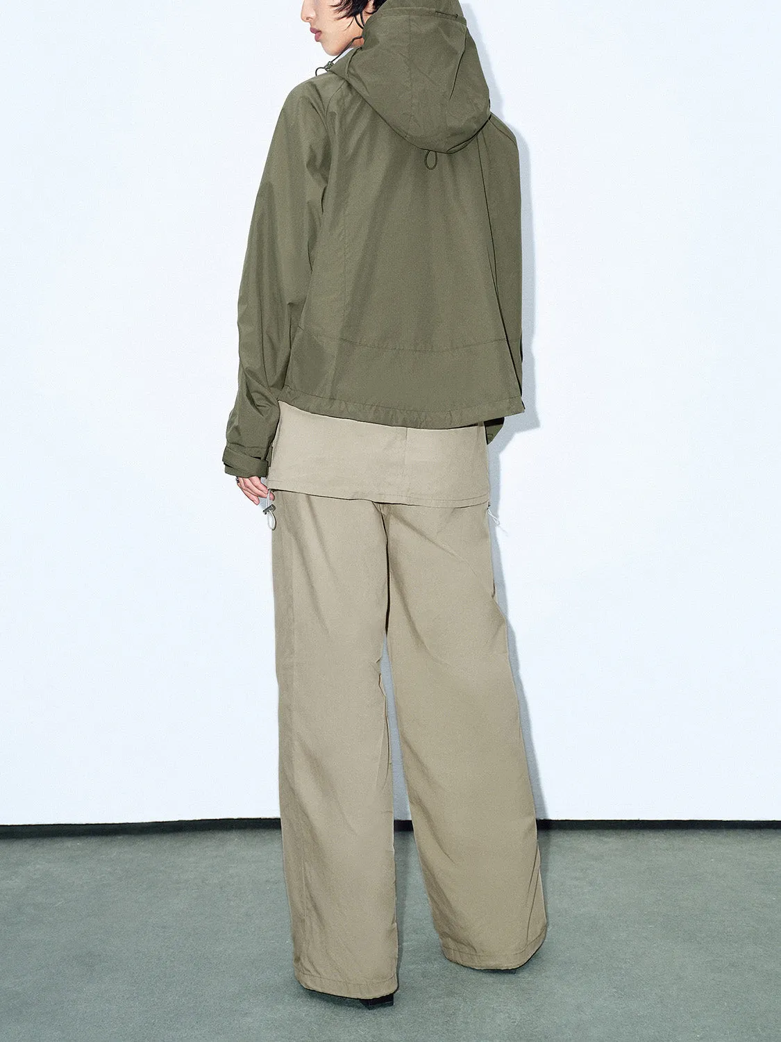 Outdoor Utility Hoodie Jacket sold by Urban Revivo product image thumbnail 3