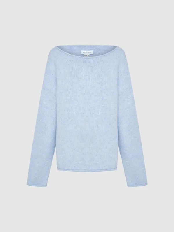 Long Sleeve Knitted T-Shirts sold by Urban Revivo