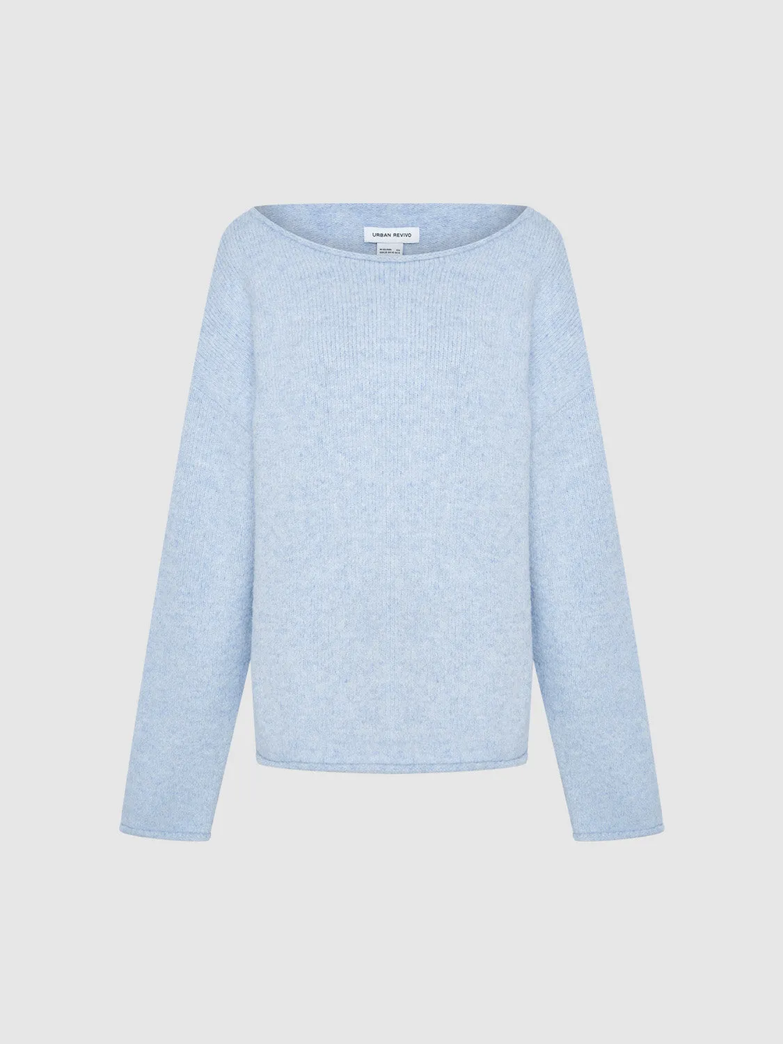 Long Sleeve Knitted T-Shirts sold by Urban Revivo