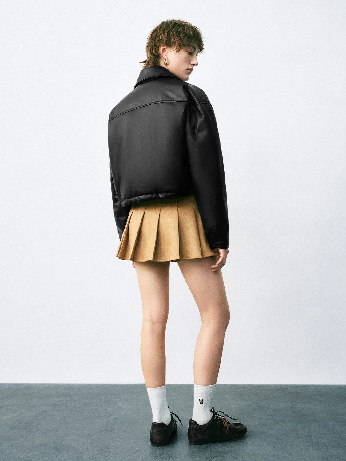 Leather Down Outerwear sold by Urban Revivo product image thumbnail 3