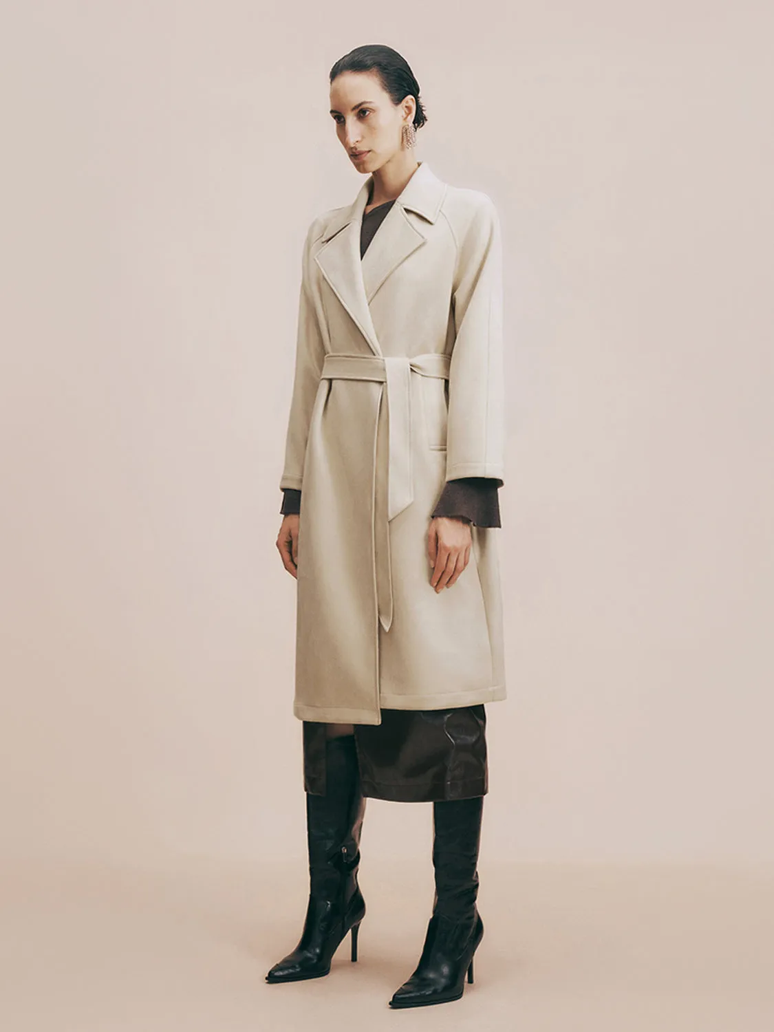 Open Front Long Coats sold by Urban Revivo product image thumbnail 4