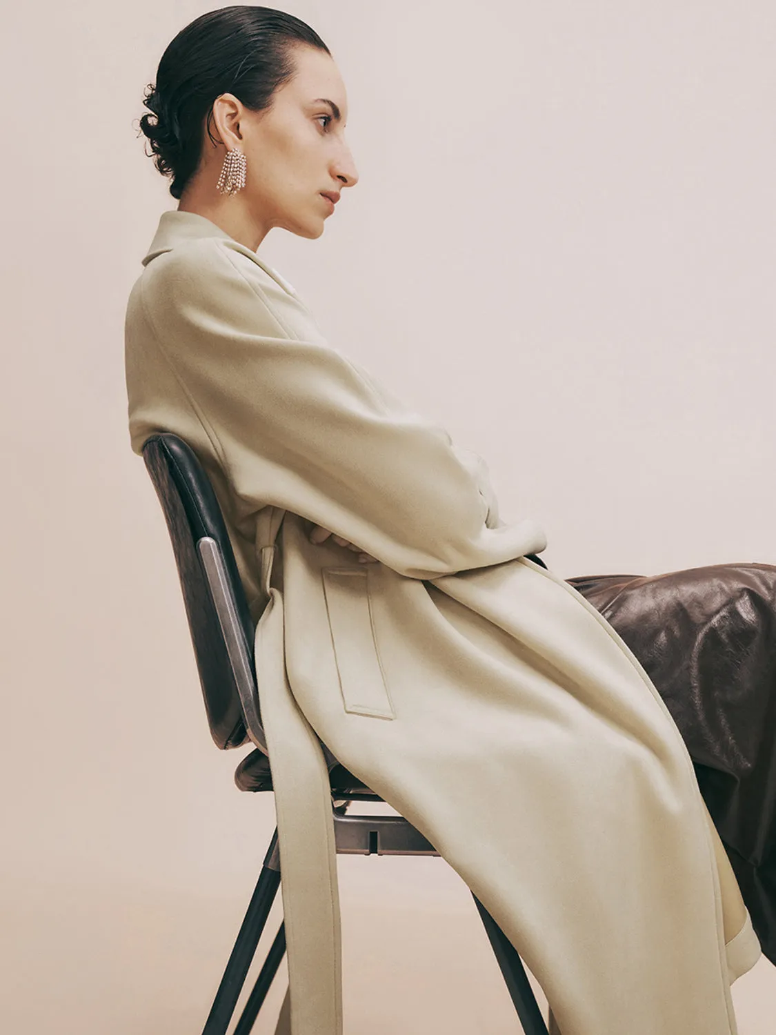 Open Front Long Coats sold by Urban Revivo