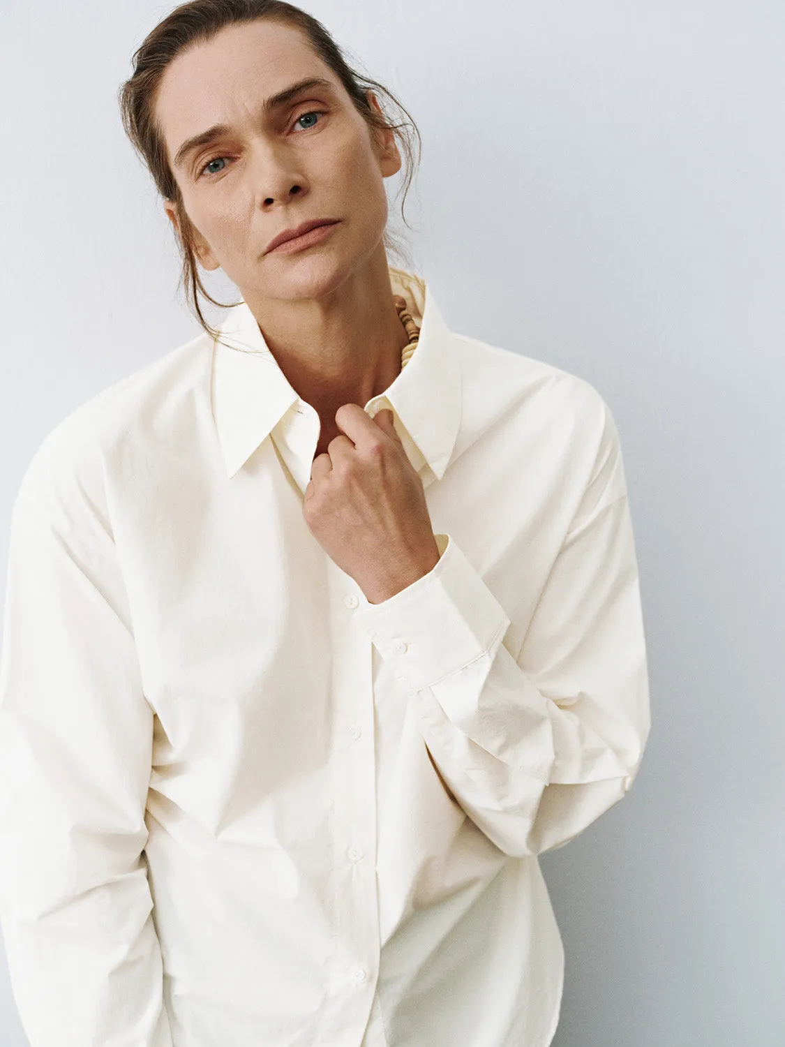 Loose Button Up Shirts sold by Urban Revivo product image thumbnail 5