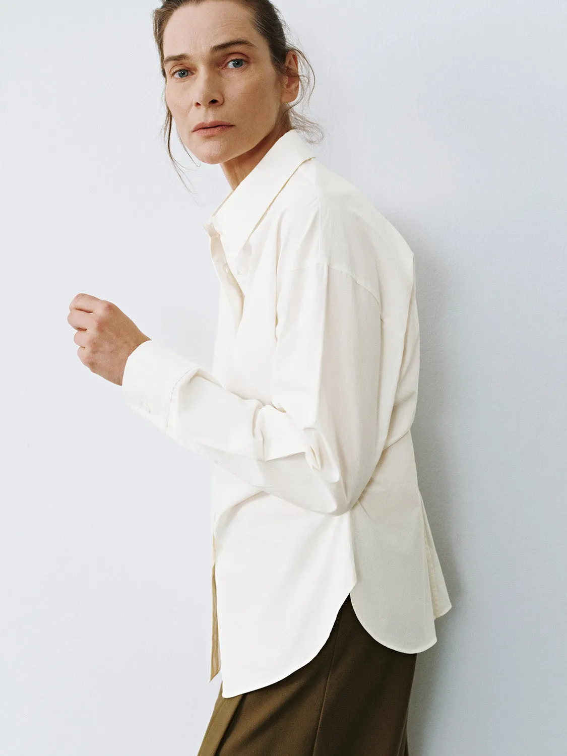 Loose Button Up Shirts sold by Urban Revivo product image thumbnail 2