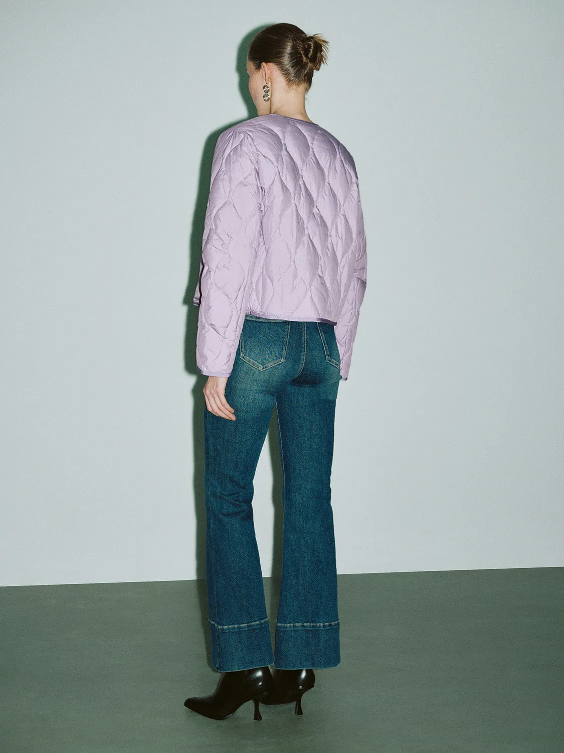 Lightweight Quilted Down Outerwear sold by Urban Revivo product image thumbnail 3