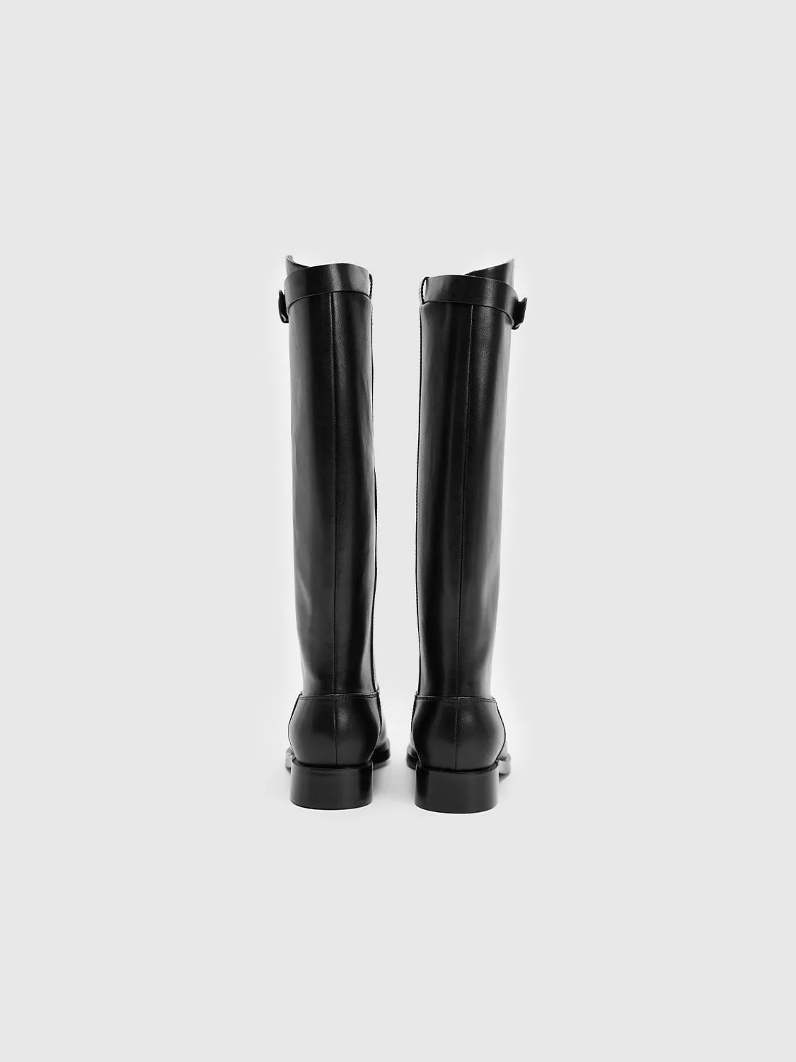 Leather Knee Boots sold by Urban Revivo product image thumbnail 3