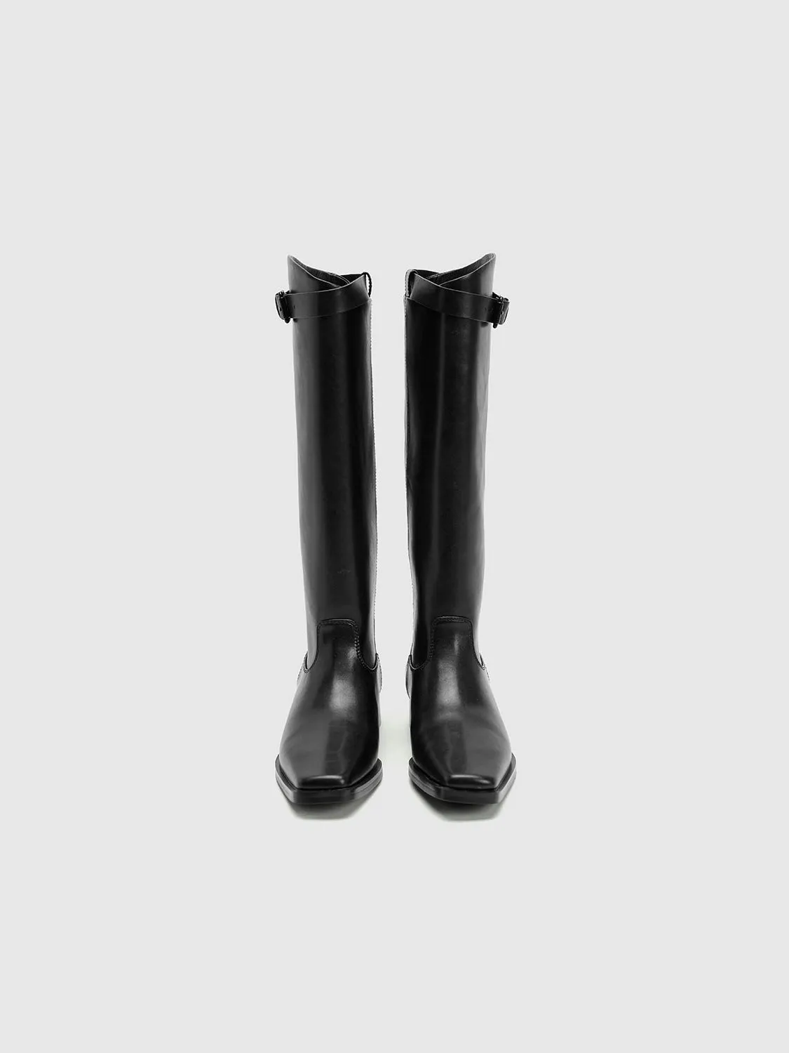 Leather Knee Boots sold by Urban Revivo product image thumbnail 4
