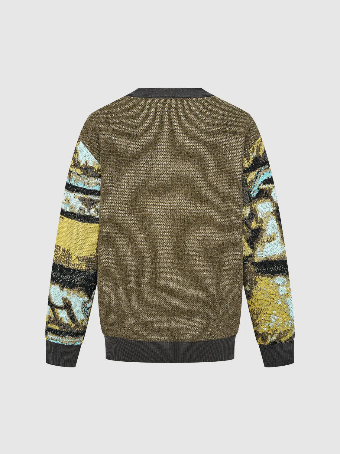 Mash Up Knitted Cardigans sold by Urban Revivo product image thumbnail 2