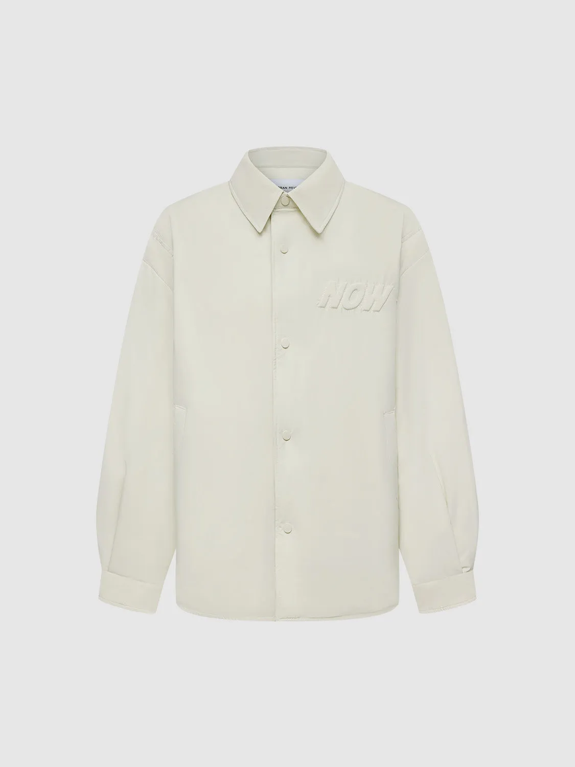 Loose Embroidered Down Outerwear sold by Urban Revivo product image thumbnail 3