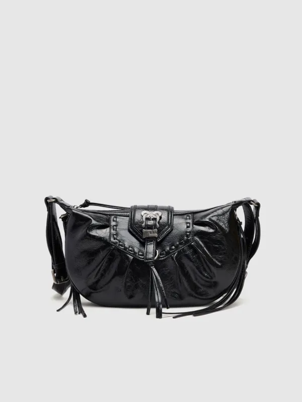 Leather Stripe Decor Shoulder Bags sold by Urban Revivo