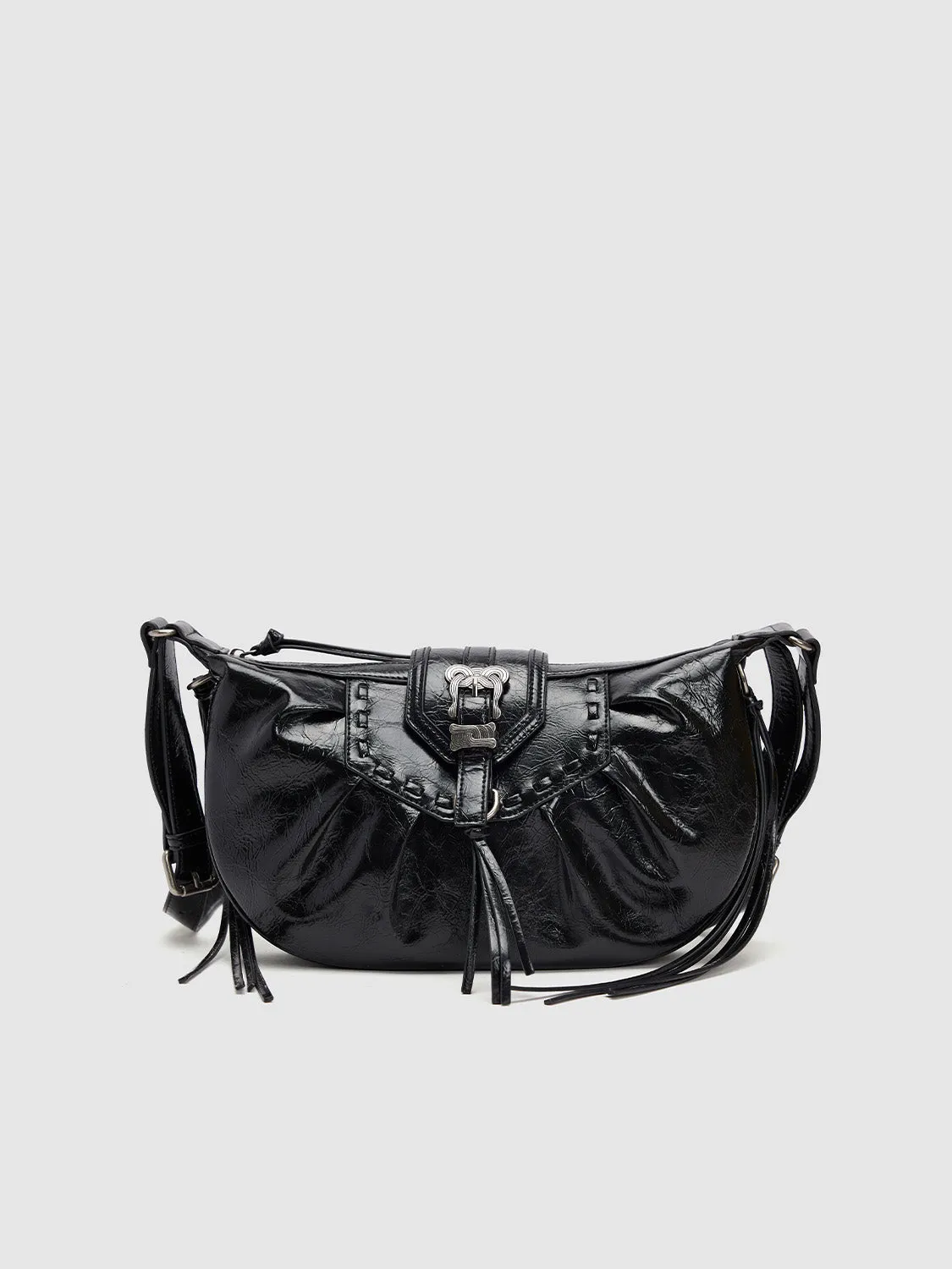 Leather Stripe Decor Shoulder Bags sold by Urban Revivo