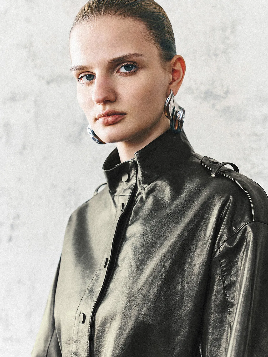 Peak Collar Jackets sold by Urban Revivo product image thumbnail 5