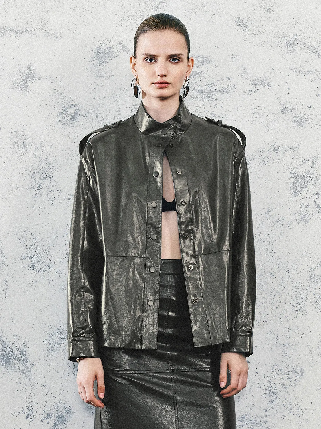 Peak Collar Jackets sold by Urban Revivo